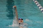 Swimming vs CGA  Wheaton College Swimming & Diving vs Coast Guard Academy. - Photo By: KEITH NORDSTROM : Wheaton, Swimming, diving